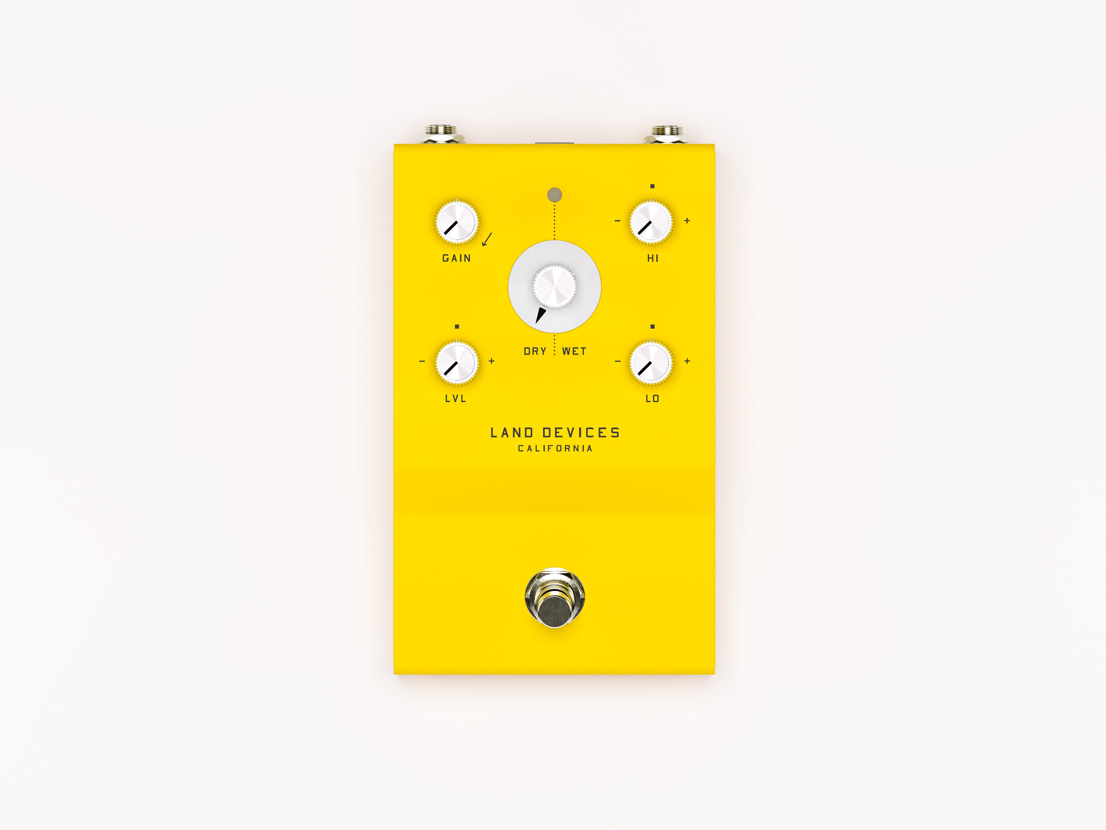 Hunter – Stereo Distortion in Limited Yellow – Land Devices