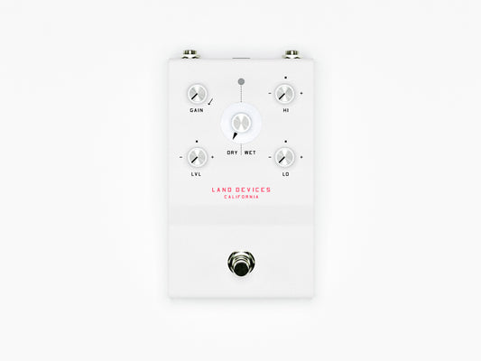 Hunter – Stereo Distortion in Limited White