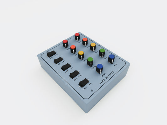 Compact Mixer – 4-Channel w/ Stereo Out